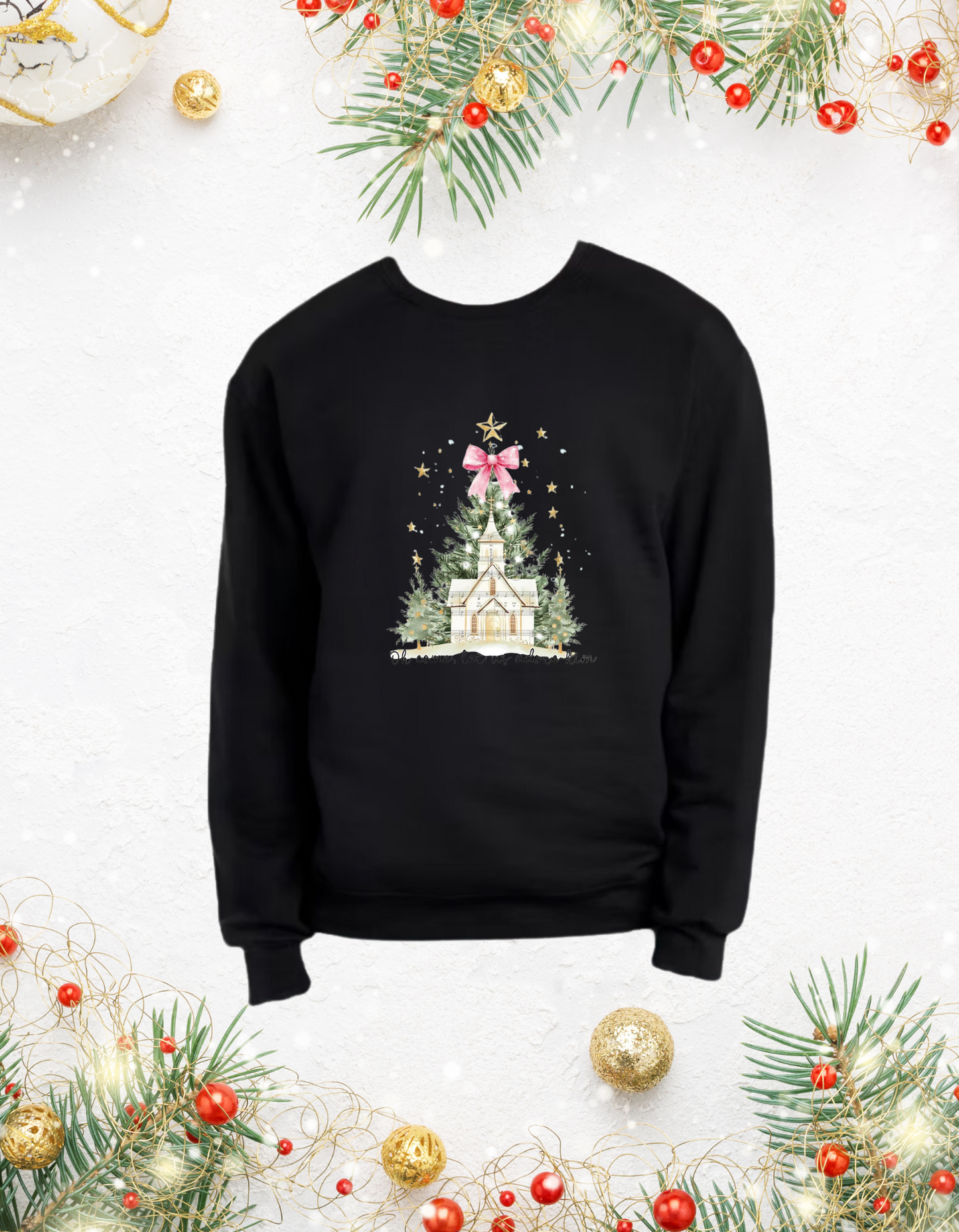 Sweatshirt, Unisex Sweatshirt, Cute Holiday Apparel, Adorable Festive Holiday Gifts, Holiday Apparel, Unisex Holiday Sweater, Festive Apparel, Religious Holiday Apparel, Jesus