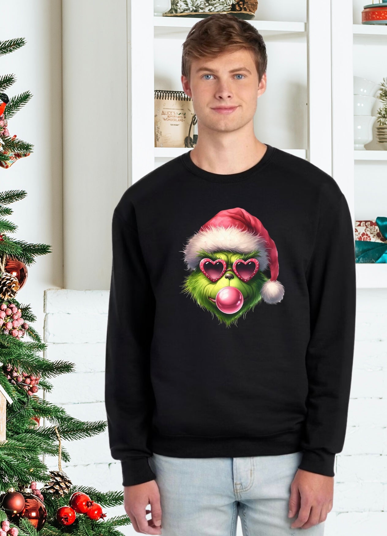 Sweatshirts, Unisex Sweatshirt,The Grinch, The Grinch Holiday Sweatshirt, The Grinch Holiday Sweater, Holiday Grinch Sweatshirt, The Grinch Christmas Sweatshirt