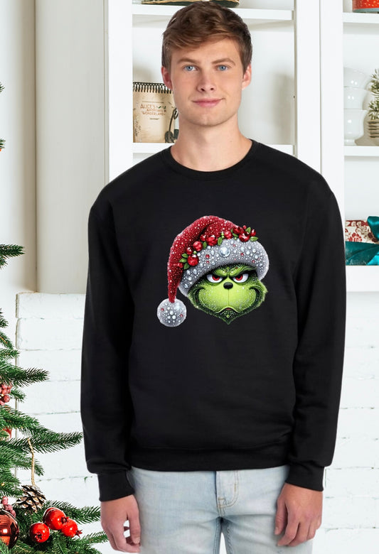 Sweatshirts, Unisex Sweatshirt, The Grinch, The Grinch Holiday Sweatshirt, The Grinch Holiday Sweater, Holiday Grinch Sweatshirt, The Grinch Christmas Sweatshirt