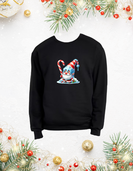 Sweatshirts, Unisex Sweatshirt, Cute Holiday Apparel, Adorable Festive Holiday Gifts, Holiday Apparel, Unisex Holiday Sweater, Adorable Gnome Holiday Sweater, Holiday Gnomes