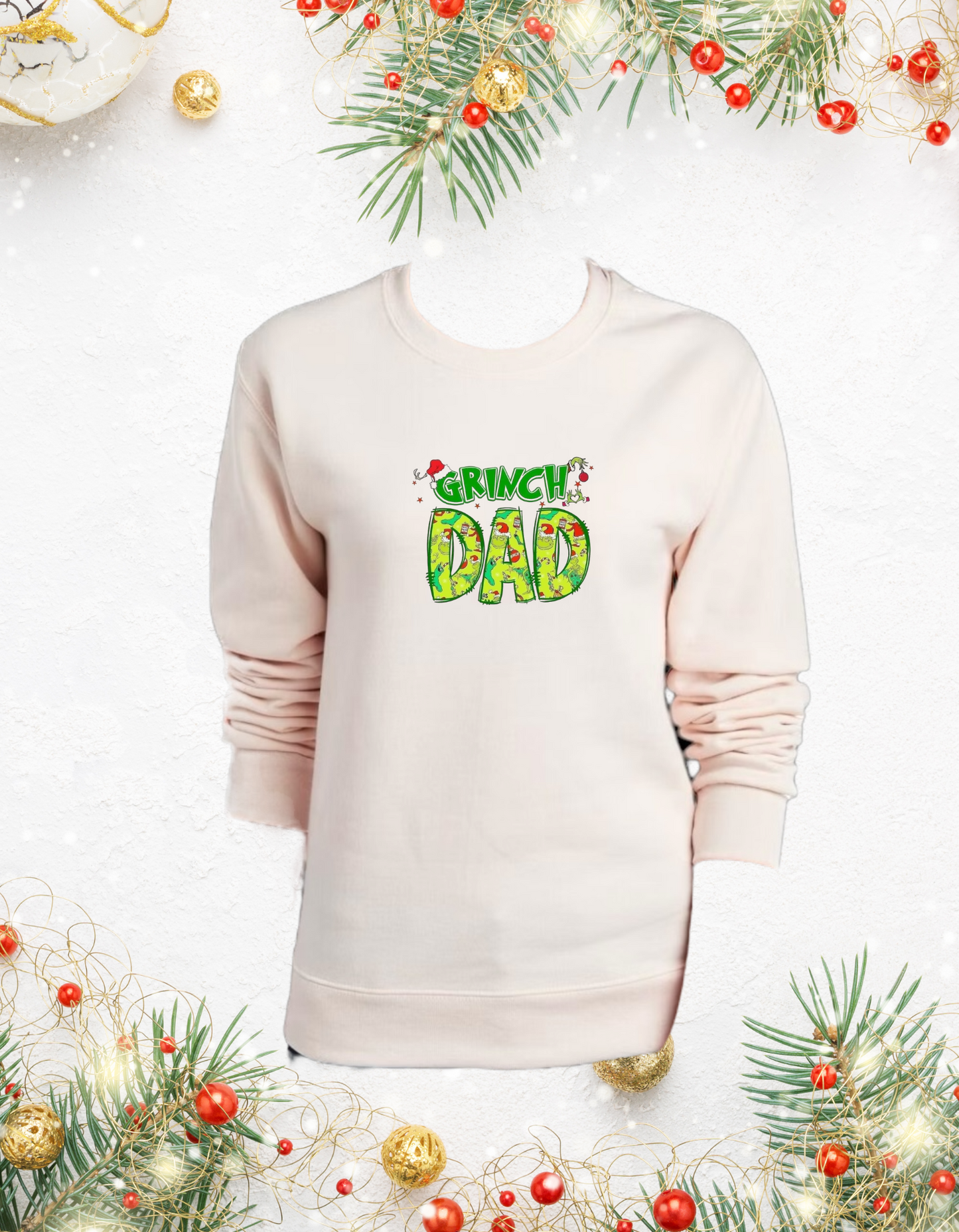 Sweatshirts, Unisex, Sweatshirt, The Grinch, Grinch Dad, The Grinch Holiday Sweatshirt, The Grinch Holiday Sweater, Holiday Grinch Sweatshirt, The Grinch Christmas Sweatshirt