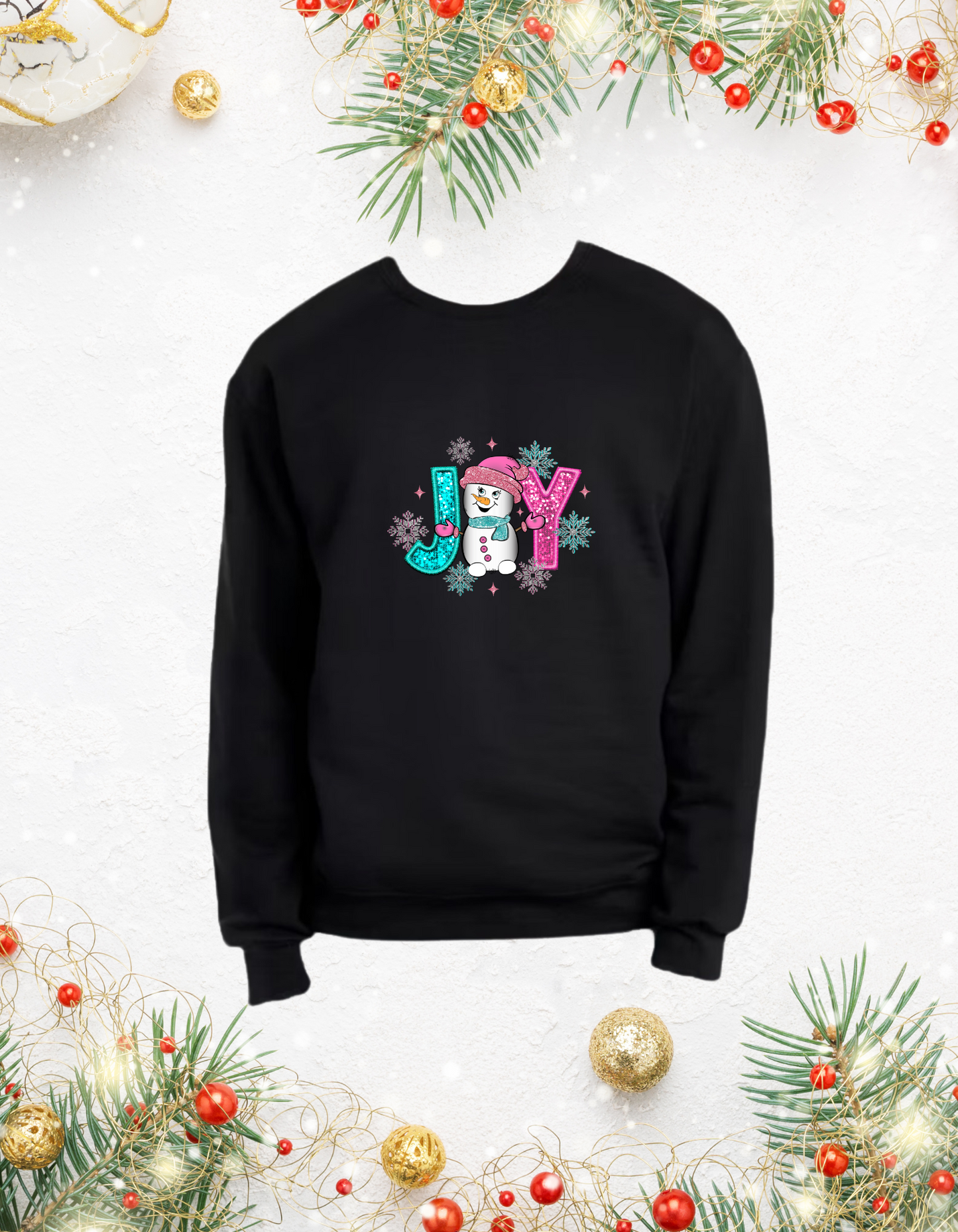 Sweatshirt, Unisex Sweatshirts, Santa Sweatshirts, Apparel, Holiday Gifts, Festive Sweatshirts, Holiday Apparel, Gifts for Him, Gifts for Her, Joy, Holiday Joy, Christmas Joy