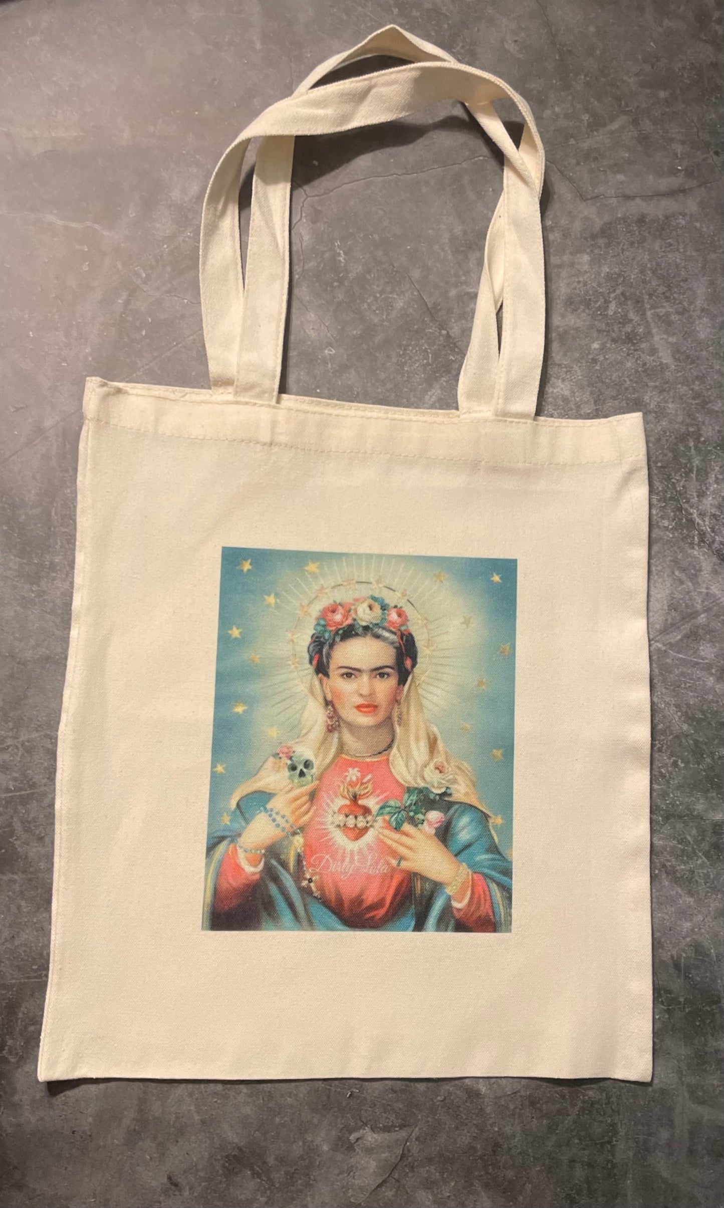 Custom Made Frida Tote, Frida, Frida Kahlo, Customized Tote, Personalized Tote, Customized Bags, Personalized Bags