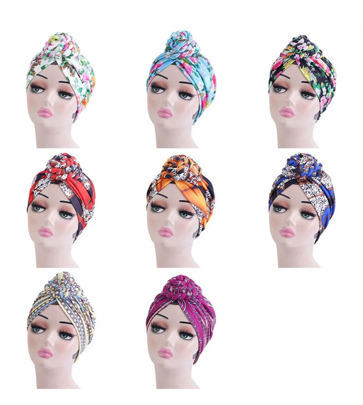 Personalized Hair Wraps, Knotted Ladies Night Cap, Ladies Bonnet, Ethnic Bandanas, Bandanas, Hair Accessories, Hair Caps, Hair Bonnet, Unique Gifts, Gifts for Girls, Gifts for Women